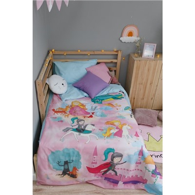 Постельное бельё 1.5-спальное «Этель. История милой принцессы», бязь