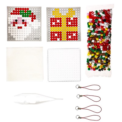 УЦЕНКА Термомозаика "Новогоднее настроение" с пинцетом, брелком