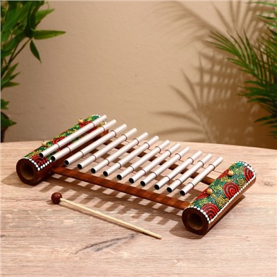 Сувенирный музыкальный инструмент «Ксилофон» МИКС 33.5×19.5×6 см