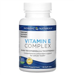 Nordic Naturals, Vitamin E Complex, 30 Soft Gels