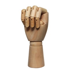 Модель деревянная Calligrata «Рука детская правая» 18 см