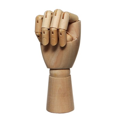 Модель деревянная Calligrata «Рука детская правая» 18 см