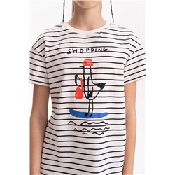 GFT3371/6U (Футболка для девочки, Pelican )