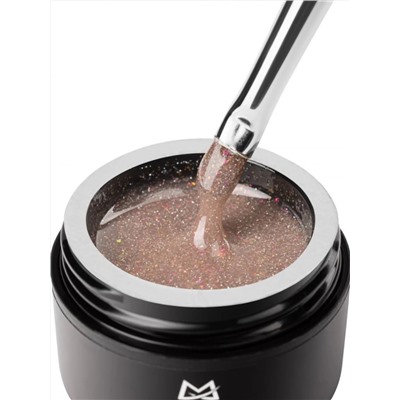 MANITA Гель моделирующий для ногтей с хлопьями юки / Builder Gel Flash №03, 15 мл 28220