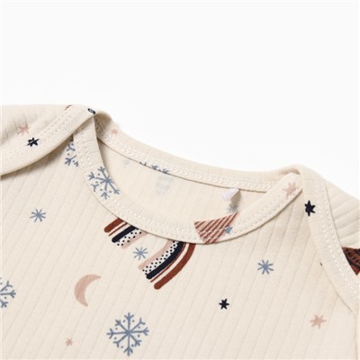 Костюм детский (боди, комбинезон) «Крошка Я. Новогодние игрушки», рост 86-92 см