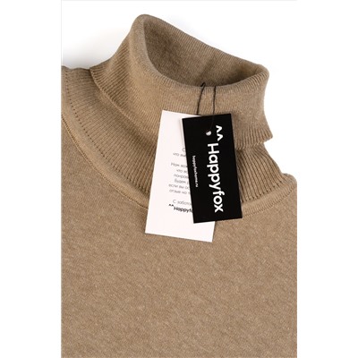 Мужской джемпер с высоким воротом Happyfox