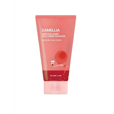 Round Lab Гель-маска для очищения кожи c камелией Camellia Deep Collagen Jelly Mask Cleanser