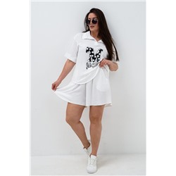 Костюм с шортами с печатью 52469 НАТАЛИ, 1133186