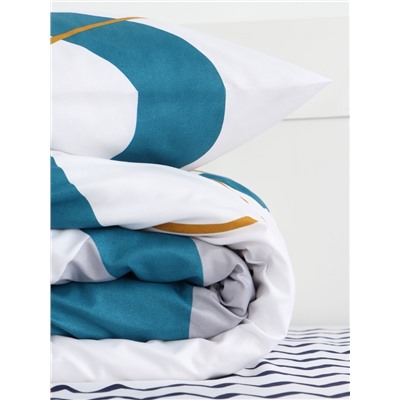 Постельное бельё евро LoveLife «Волна», микрофайбер