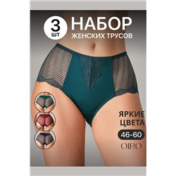Трусы 0208 кружевные 46-60 3 шт НАТАЛИ, 1211668