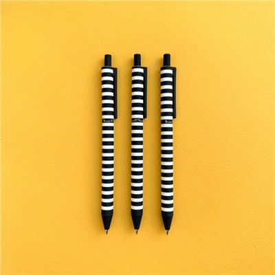 Ручка автоматическая шариковая 0.5 мм "ArtClick.Полоски" синяя 20-0281/27 Bruno Visconti