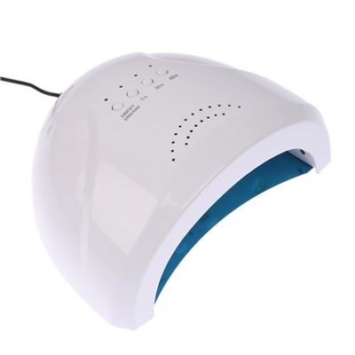 Лампа для маникюра Luazon LUF-17, UV/LED, 30 диодов, 48 Вт, таймер, USB, белая