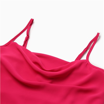 Платье мини женское MINAKU: Casual Collection, розовое, размер 44