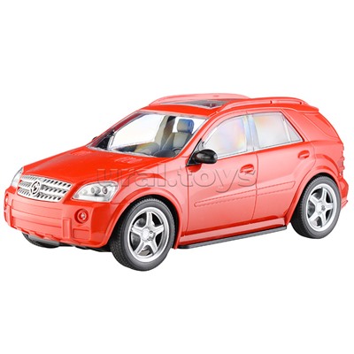 Автомобиль легковой "Легенда-V5" инерционный (красный) (в коробке)