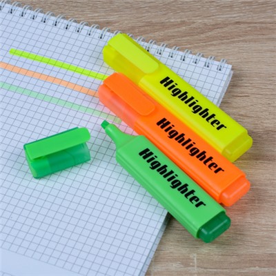 Текстовыделитель набор 3 штуки / H5712 /уп 72/288/АКЦИЯ