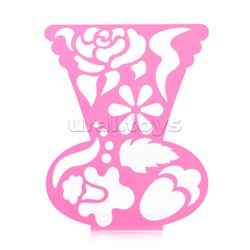 Трафарет фигурный "Ваза с цветами"