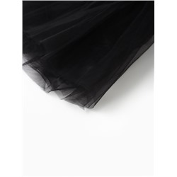 Платье для девочки MINAKU: PartyDress, с пышной юбкой, рост 98-104 см, чёрное