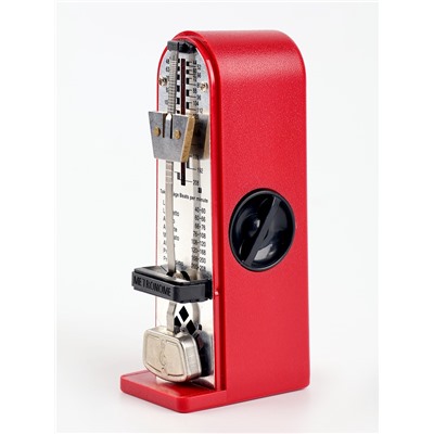 Метроном механический Music Life 3.5×5×11 см красный