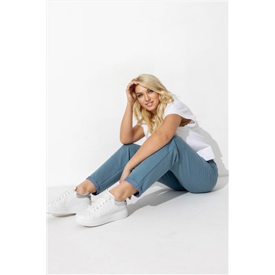 Брюки женские  102/18/Пыльно-синий