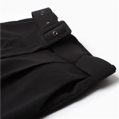 Брюки женские DommoD, чёрные, размер 42 (S)