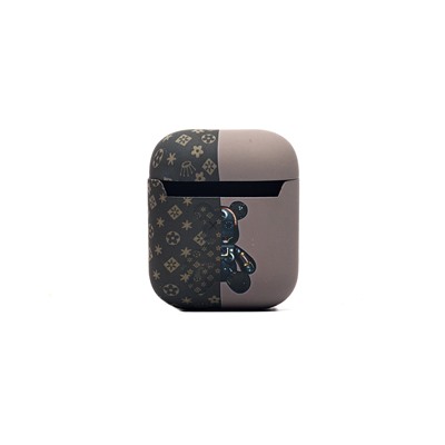 Чехол - SCP19 для кейса "Apple AirPods/AirPods 2" (brown) (225828)