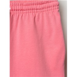 Комплект трикотажный для девочек: фуфайка (футболка), брюки