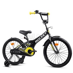 Велосипед 18" Rocket Phoenix, цвет черно/желтый