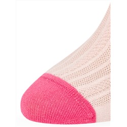 Omsa Носки OMSA kids   Calzino 21C00 ажур - цветная пятка и мысок