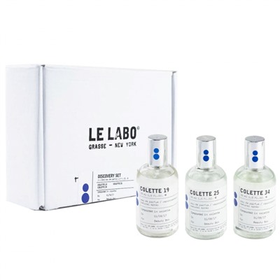 Подарочный парфюмерный набор Le Labo Gasse New York Discovery Set 3 в 1