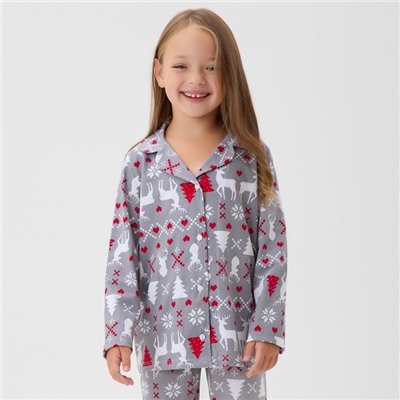 Пижама детская KAFTAN «Скандинавия» размер 36 (134-140 см)