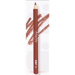 Kiki Карандаш для губ Matte тон 27 бежевый
