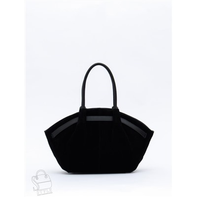 Сумка женская кожаная 2346YF black Polina&Eiterou