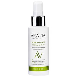 ARAVIA Laboratories Успокаивающий крем с ниацинамидом Acne Balance Cream SPF 20 100 мл