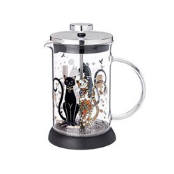 Френч-пресс 600мл ПАРИЖСКИЕ КОТЫ