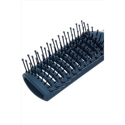 Dewal Beauty Щетка для волос серия «Магия» продувная, прямоугольная, 9 рядов, серо-синий KRISTALLER, 1199311