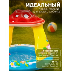 Бассейн надувной «Гриб», 102×89 см, от 1-3 лет, 57114NP INTEX