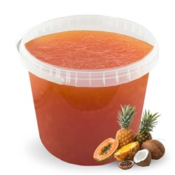 Варенье из тропических фруктов (ананас, папайя, персик, манго)