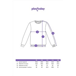 Свитшот PLAYTODAY, 1121591