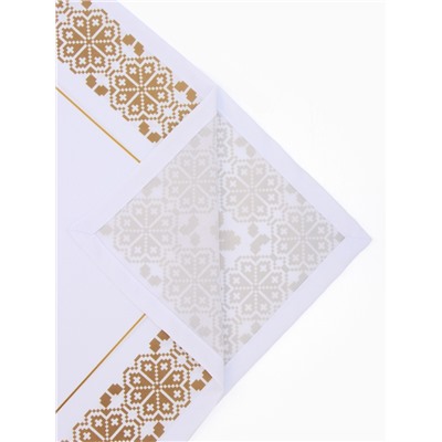 Салфетка пасхальная на стол «Светлой Пасхи» 65×65 см