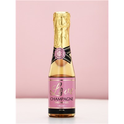 Подарочный набор косметики «Розовое шампанское», гель для душа, мыльные цветы, бомбочки для ванны