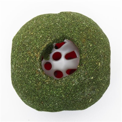 Игрушка для кошек из прессованной кошачьей мяты «Двойная радость», 8 см