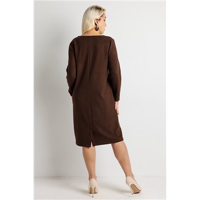 Платье женское  6162Н/04/Коричневый