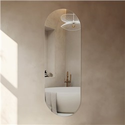 Зеркало интерьерное настенное, овальное, 101×35 см