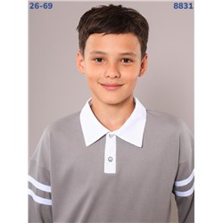 Джемпер 8831 серый
