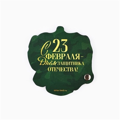 Подарочный набор, блокнот 32 листа и ручка-граната «23 февраля: Для настоящего героя»