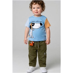 Брюки детские трикотажные для мальчиков PLAYTODAY, 1243847