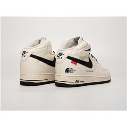 Кроссовки Nike Air Force 1 Mid x Supreme x The North Face