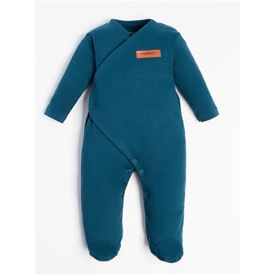 Комбинезон детский «Крошка Я» BASIC LINE, рост 68-74 см, синий