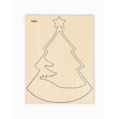 Роспись по дереву, панно 3D «Волшебный лес», набор для творчества