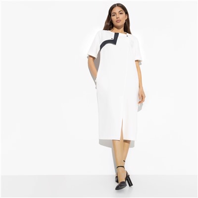 Платье, Я онлайн (white style, с поясом)